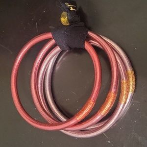 BuDhaGirl CAROUSEL PINK ALL WEATHER BANGLES AWB. Reasonable offers are welcome!